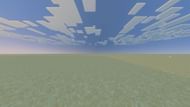 Desert is a typical desert biome-like a flat world. (Image via Sportskeeda Gaming || Mojang Studios)